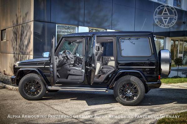 Armored Mercedes-Benz G63 AMG, Bulletproof G-Wagon or G-Class for Sale