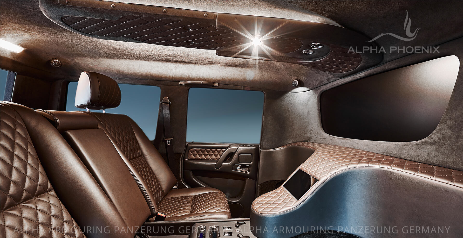 ALPHA PHOENIX® The ultimate off-road  luxury limousine!